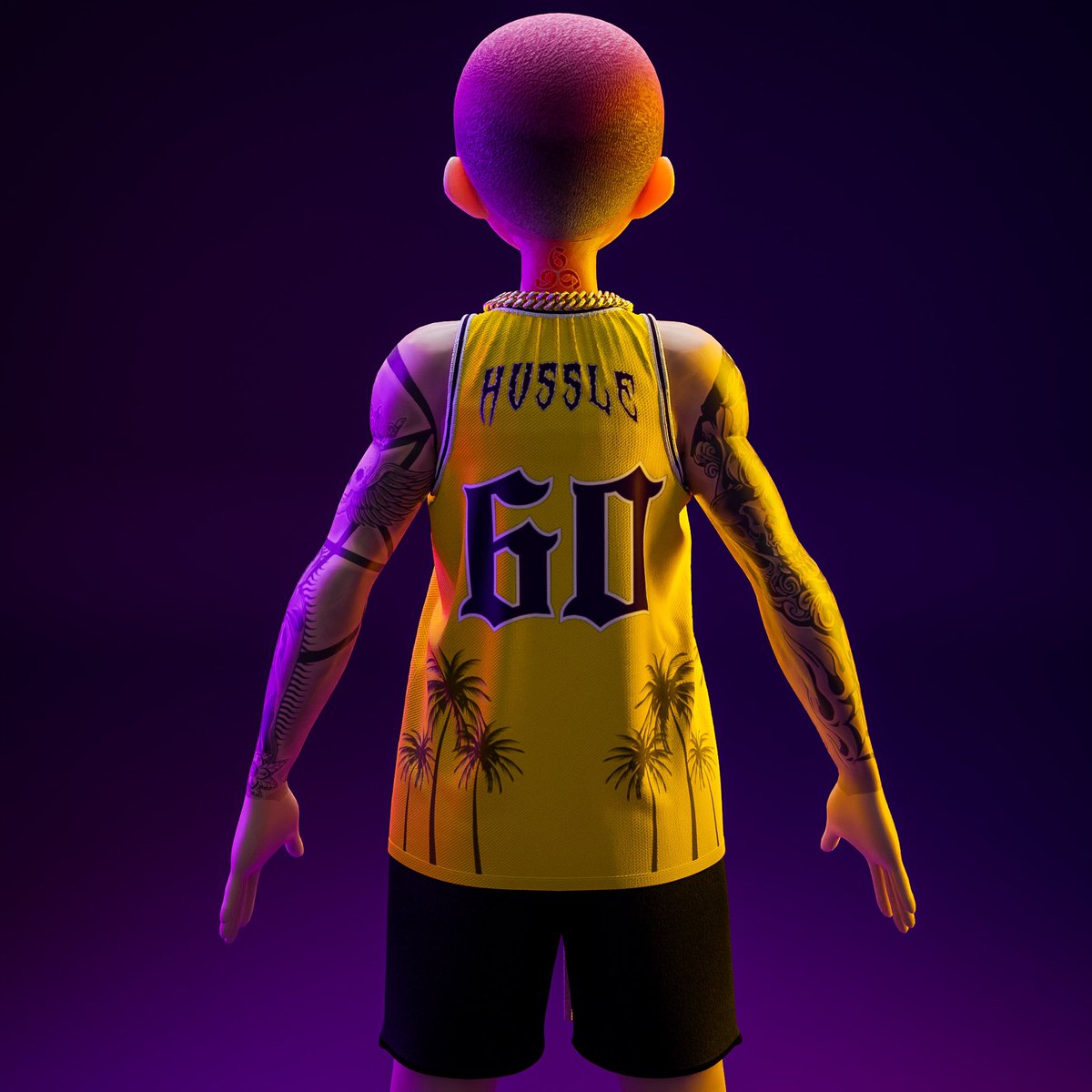 rupsybanks's tweet photo. All this @KingJames x @RTFKT hype got me thinking.
I remember when @NipseyHussle passed, someone made a concept @Lakers Jersey to celebrate Nip.

I decided to bring it to the Metaverse!

The Marathon Continues! 🏁💙

@Zaptio @RTFKTcreators @clegfx @benitopagotto 

Like/RT 💪🏼 https://t.co/wQNvMMcwsR