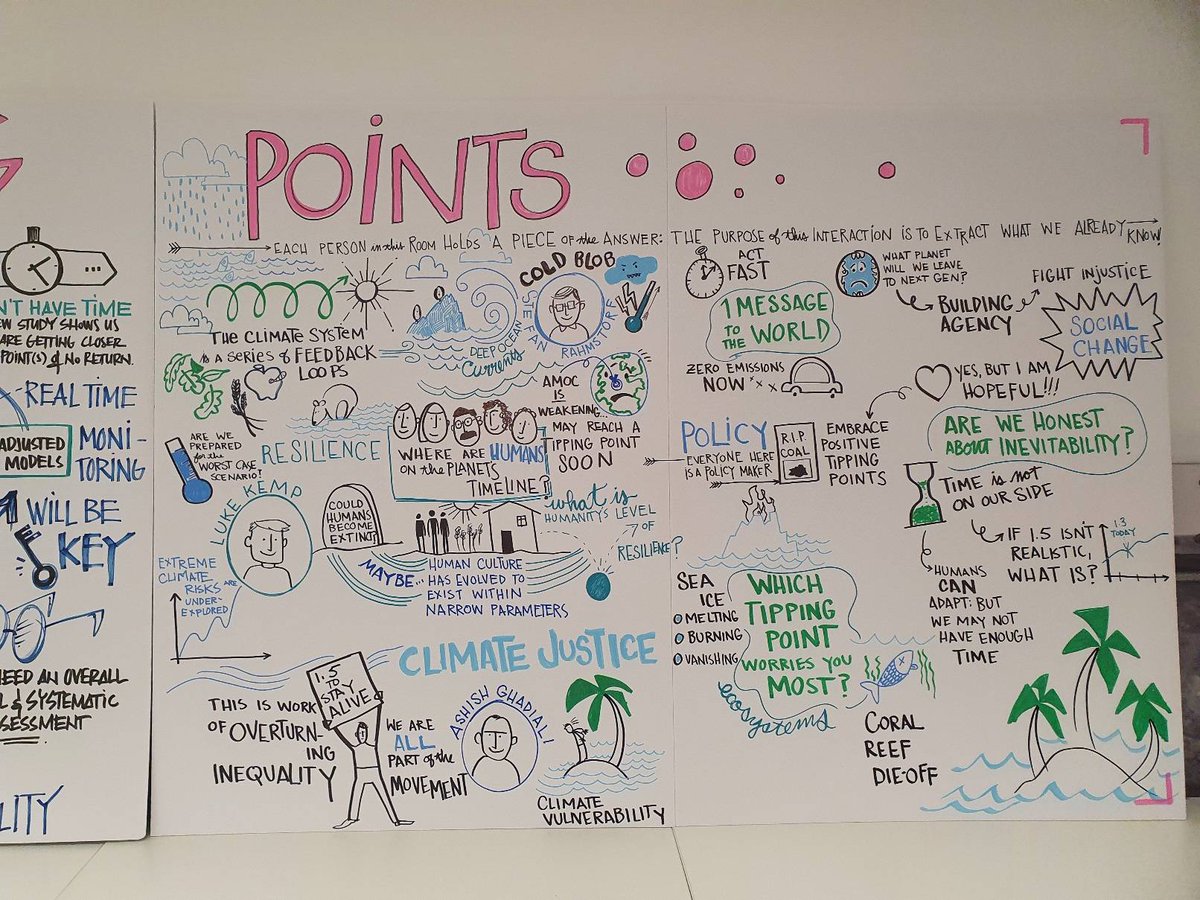 Artist's impression of the discussions today #TippingPoints