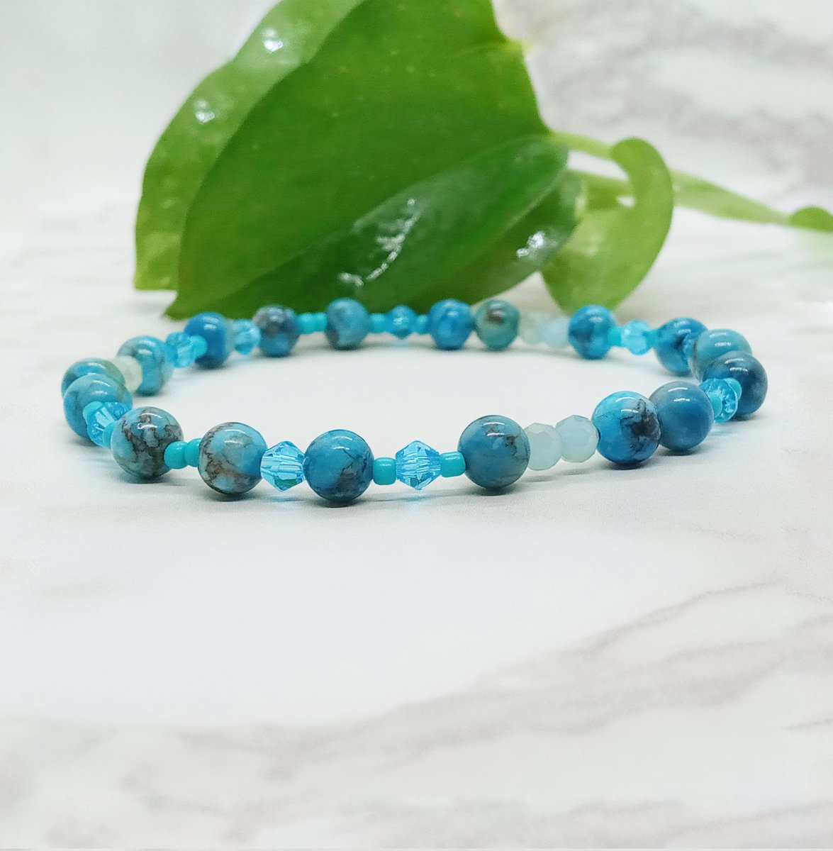 aydielle's tweet photo. ✨💙Happy New Week!💙✨ I hope you all have a great and productive day!😁
"Early Rain" is now available in my Etsy shop! 💙#aydielle #handmade #beadedjewelry #beadbracelet #bohojewelry #turquoise #beadlife #etsy #artisanjewelry #shopsmall #maker #jewelrydesigner #Entrepreneur https://t.co/ecBEQDNSXJ