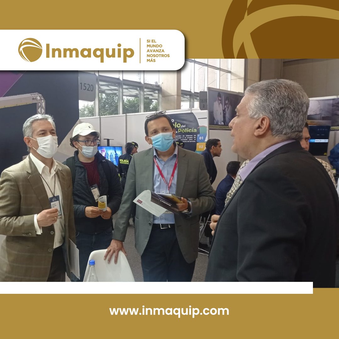 InmaquipSA's tweet photo. In recent days we were present at the Colombia Security Fair 2022. We presented #Leidos products, a world leader in threat detection equipment.

¡As the world advances ... we go further!!!🌎✈
#aereopuerto #industria #distribución  #puentedeabordaje #Asia #Europa #América #USA https://t.co/hTetsUWEH6