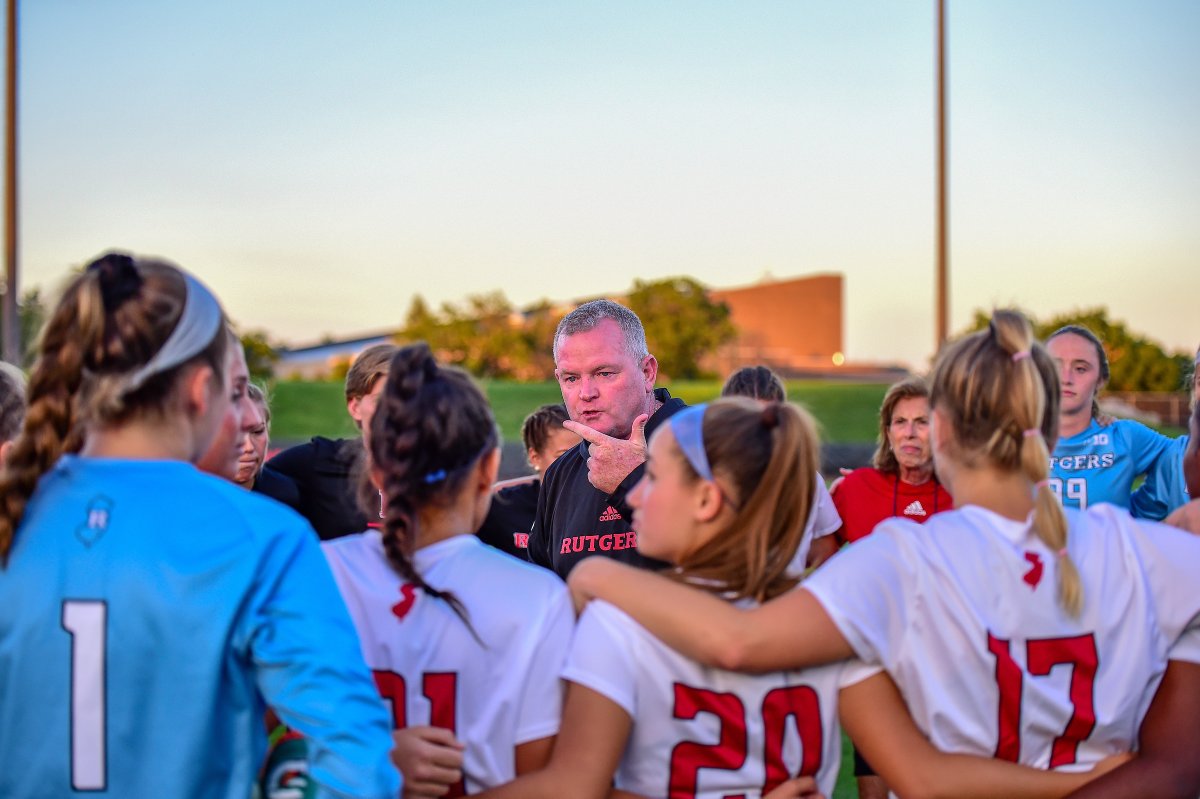 RUWSoccer's tweet photo. Here is a list of @NCAASoccer women's teams at 8-0-0.

1. Rutgers.

End of list.

#WeNeverStop /// #ForeverRutgers https://t.co/uYNNKPUURc