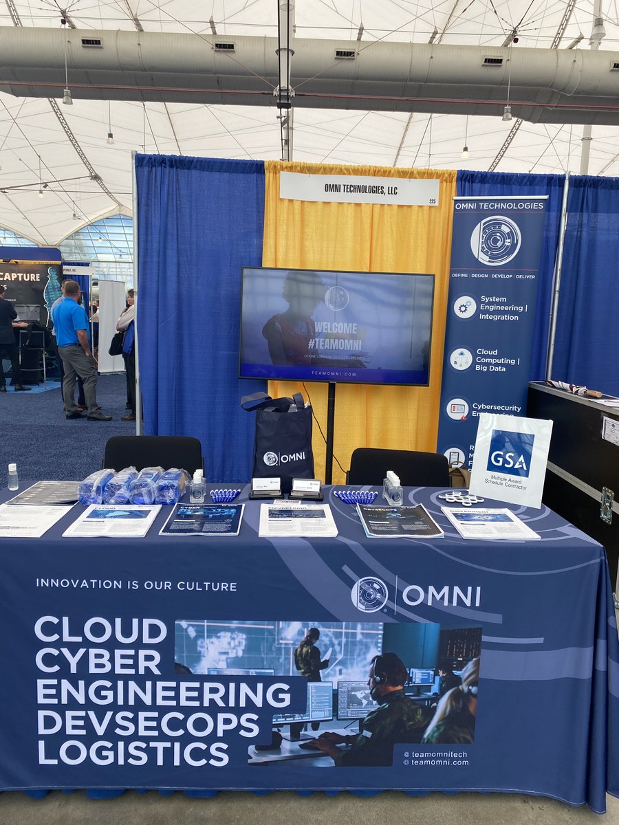 teamomnitech's tweet photo. Last week @teamomnitech exhibited at The Department of the Navy Gold Coast in San Diego. Thank you to the NDIA for hosting and to all participants for a great conference! We enjoyed the opportunity to network with fellow small businesses in the industry.

#NDIA #NavyGoldCoast https://t.co/jqRRpNl9vk