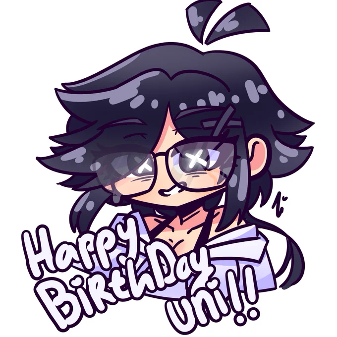 Happy Birthday  !!! i swear u look like my oc but better #UniSeiso 