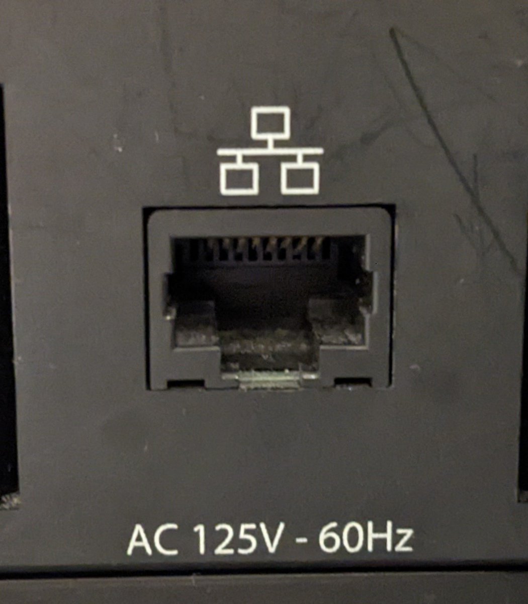 Well this is a spicy Ethernet port