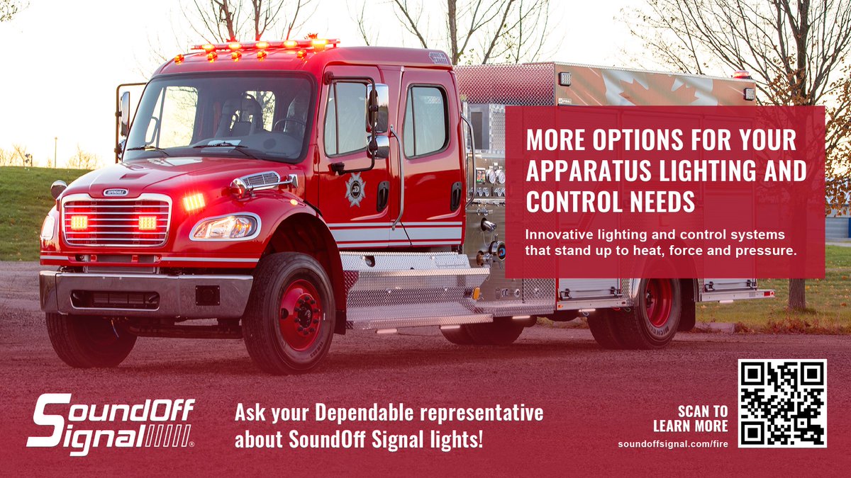 Dependable Emergency Vehicles (@dependable_ev) on Twitter photo INTRODUCING!!…Sound Off Signal lighting options to our Dependable vender roster!
We look forward to our growing relationship with <a href="/SoundOffSignal/">SoundOff Signal</a>
Contact one of our sale representatives today to learn more about the lighting options we offer. INTRODUCING!!…Sound Off Signal lighting options to our Dependable vender roster!
We look forward to our growing relationship with <a href="/SoundOffSignal/">SoundOff Signal</a>
Contact one of our sale representatives today to learn more about the lighting options we offer.