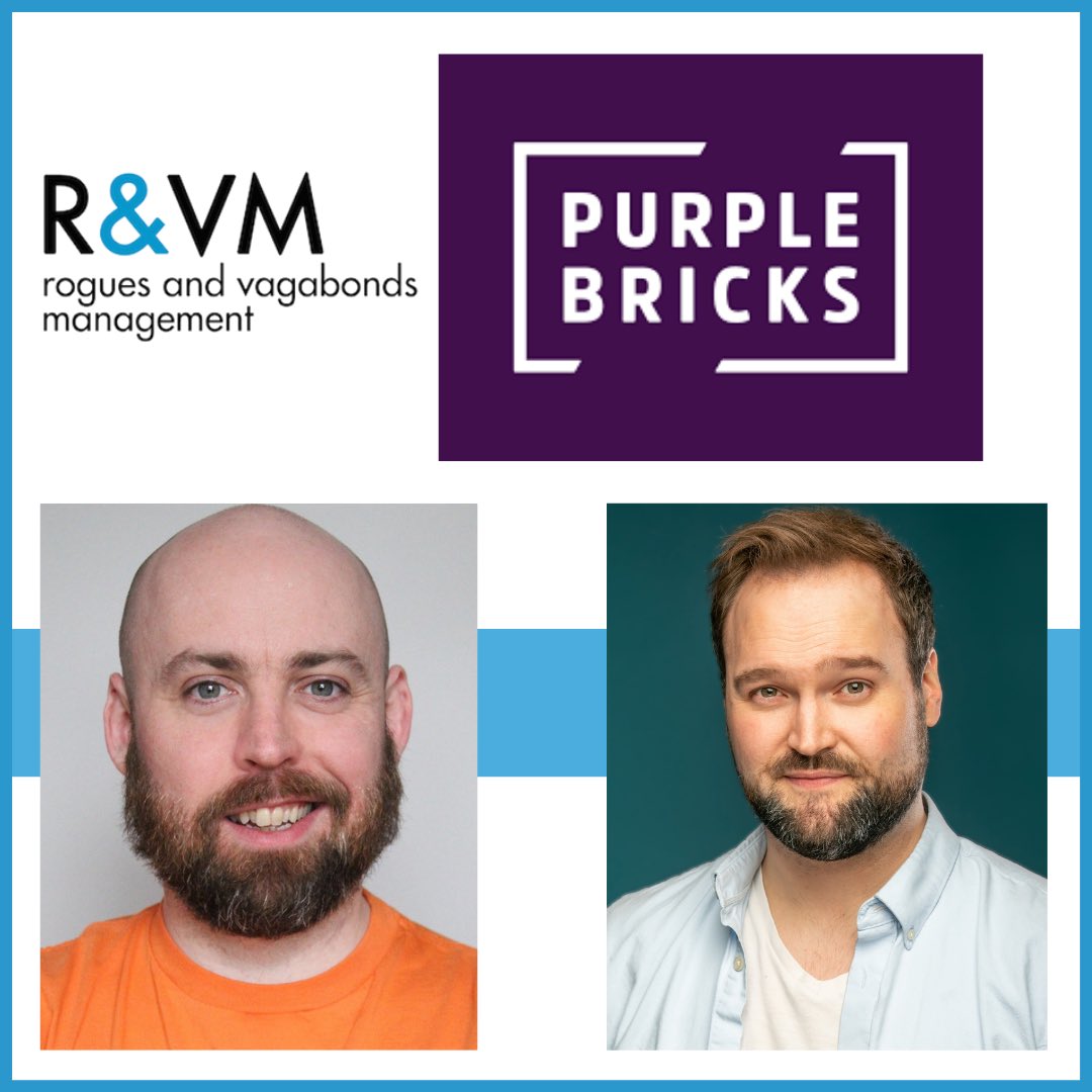 RandVManagement's tweet image. Massive congrats to Rogues Jamie &amp;amp; Paul who will both be working on the same commercial tomorrow for Purple Bricks!

Tomorrow also marks the first day of Paul's extremely busy week as he'll be appearing in not one, not two, but THREE commercials this week - what a legend.