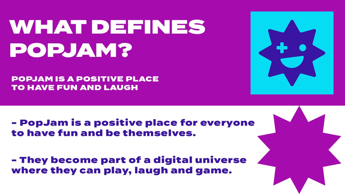 What defines PopJam? It is a positive place to have fun and laugh.

#PopJam #kidtech