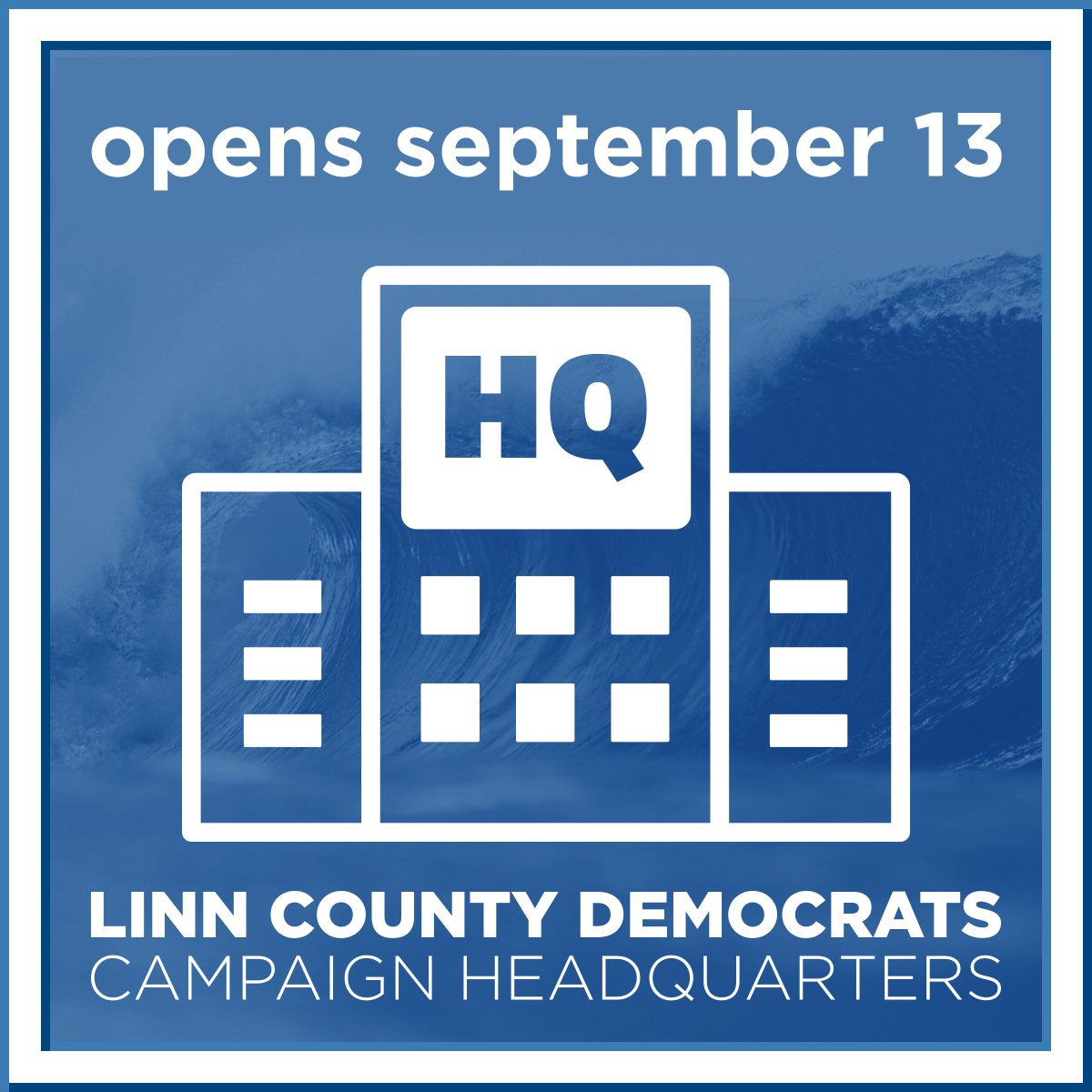 LinnCoDems's tweet photo. π£ Join us for our soft opening tomorrow, Sept 13, from 12-6PM! We're still setting up, but stop by and say hi!
π 820 Pacific BLVD SE, STE F, Albany, OR 97322
β° Tue, Thu, Sat 12-6PM
π https://t.co/Yi4RpVlzdk
#OR04 #OR05 #ORHD11 #ORHD12 #ORHD15 #ORHD17 #ORSD06 #ORSD08 https://t.co/BZyo8KmzxS