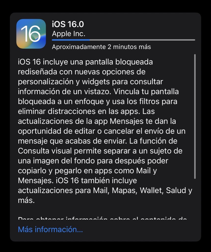 arkediamx's tweet photo. Ha llegado el día… #iOS16 ya está disponible para actualizar tu iPhone 8 en adelante. Para dispositivos que no actualizan recibirán iOS 15.7 (el cual también está disponible) https://t.co/nVtCNTQuw4