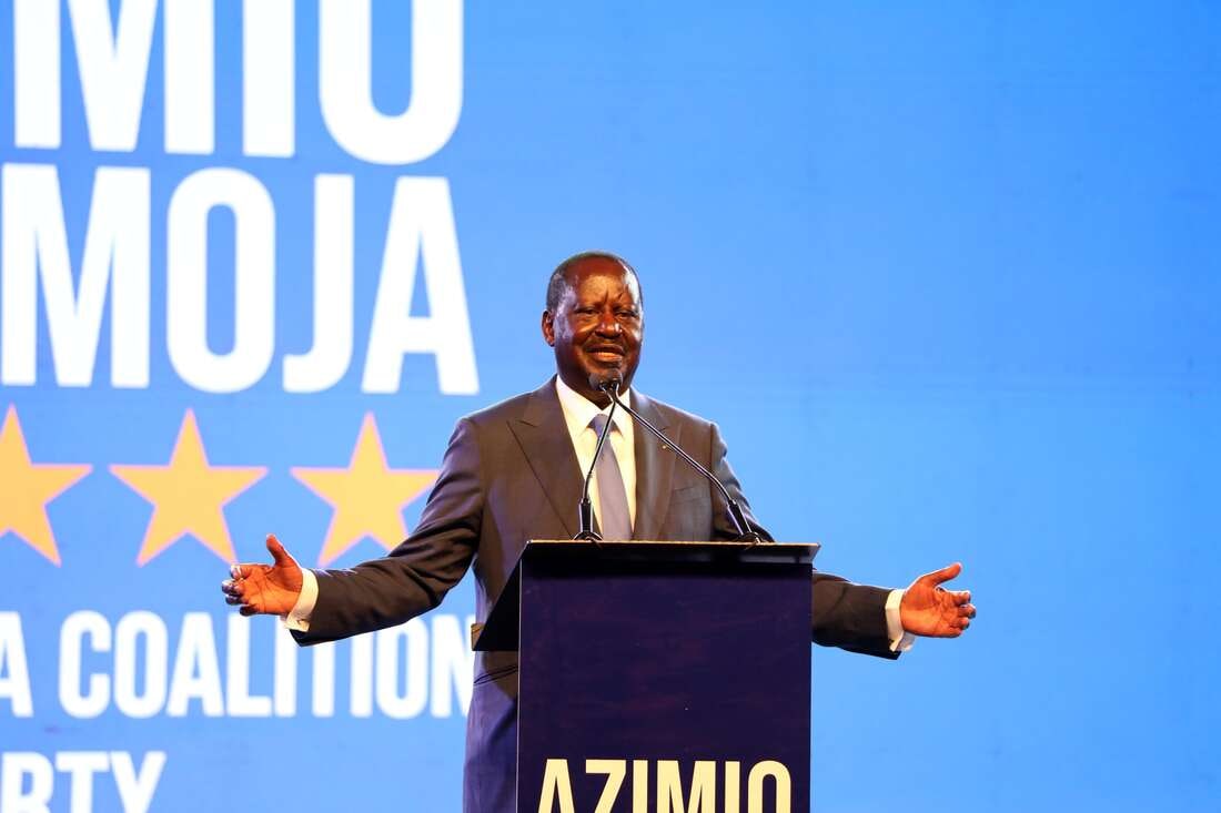 NationAfrica's tweet photo. Azimio leader Raila Odinga declines to attend President-elect William Ruto's inauguration, says he is out of the country and that he does not believe IEBC conducted a free and fair election. https://t.co/dNxE45cXjC