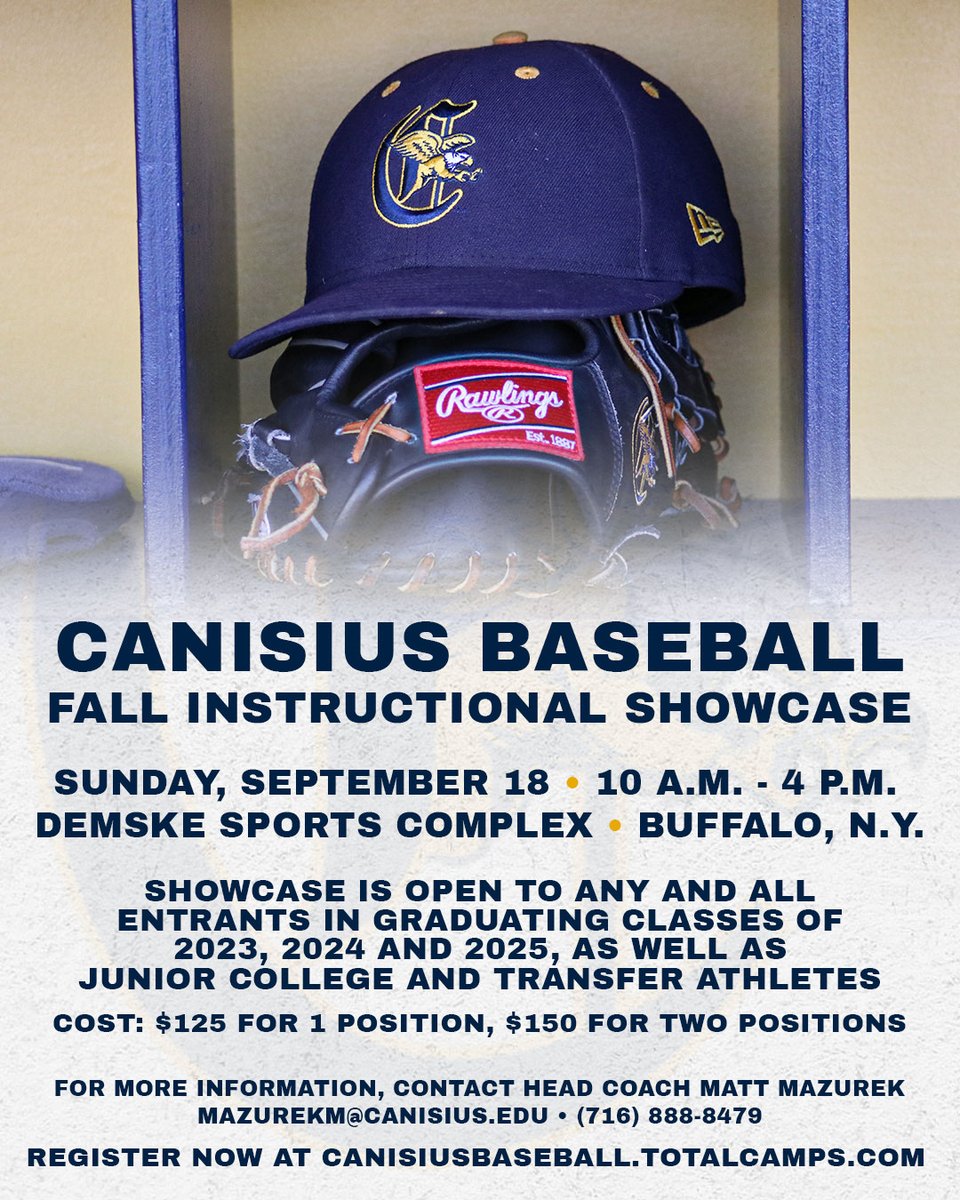 GriffsBaseball's tweet photo. There is still time to sign up for the fall showcase on September 18! ⬇️

https://t.co/bkH377jmY3

#Griffs https://t.co/GBRCvEYTpB
