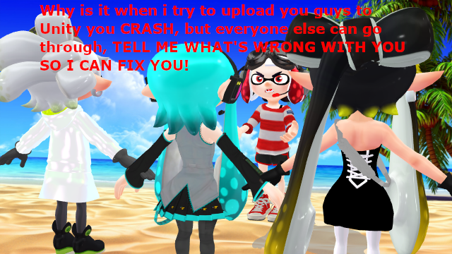 ShortcutsVR's tweet photo. HELP #Splatoon3 #MikuMikuDance #VRChat #SplatoonAvatarCreator #SplatoonAvatar #VRChatAvatar #unity #VRChatAvatarCreator #SplatoonCommunity https://t.co/URMQ4BIscz