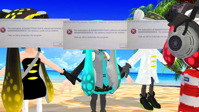 ShortcutsVR's tweet photo. HELP #Splatoon3 #MikuMikuDance #VRChat #SplatoonAvatarCreator #SplatoonAvatar #VRChatAvatar #unity #VRChatAvatarCreator #SplatoonCommunity https://t.co/URMQ4BIscz
