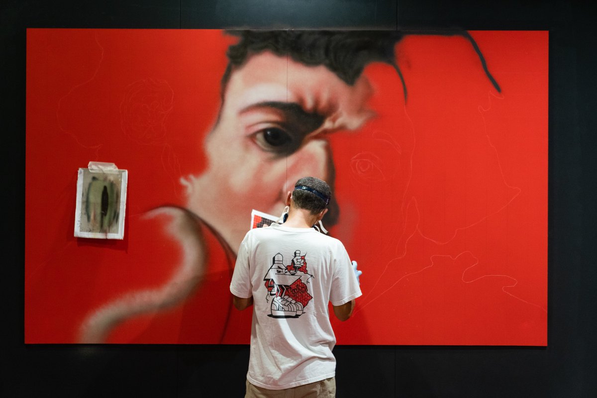 valuartdotcom's tweet photo. Thank you to the artists & everyone who plugged into the frequency of Art with us over the weekend at the Plug-Mi festival in Milan.
The temporary art gallery curated by @valuartdotcom has closed, but you can still enjoy the artworks via the hashtag #valuartstudioxplugmi
1/2 https://t.co/8qP3EQqznM