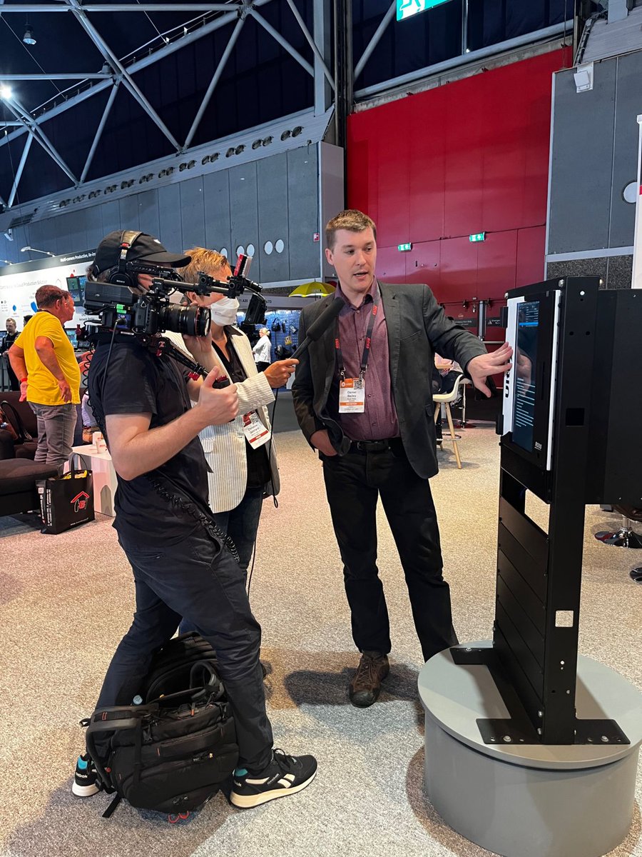 ross_video's tweet photo. That’s all, folks! We had an incredible #IBC2022. Thank you for sharing your time with us.
We’re thrilled to say that our #Ultrix FR12 received a @TVBEurope Best of Show Award at @IBCShow. 🏆
Find us at another event near you. 👋🏼 https://t.co/6mlHtLhbE0 https://t.co/EnLH3yIPWb
