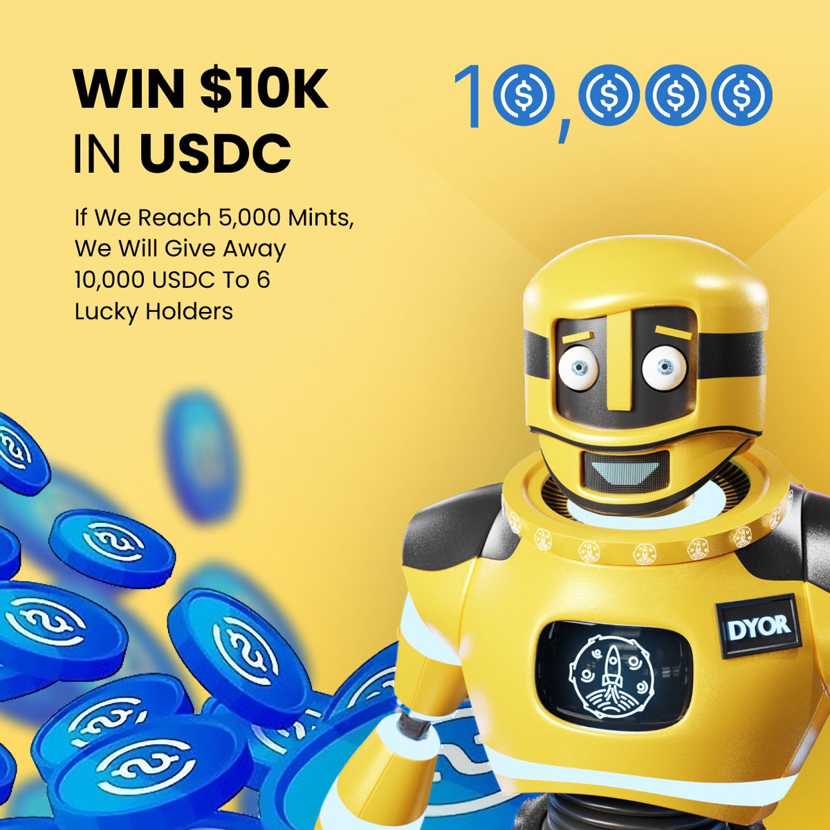 The <a href="/AstrobotSociety/">Astrobot Society</a> sale is almost over! 👀

We have a few huge giveaways for people who mint before the time is up: 👇