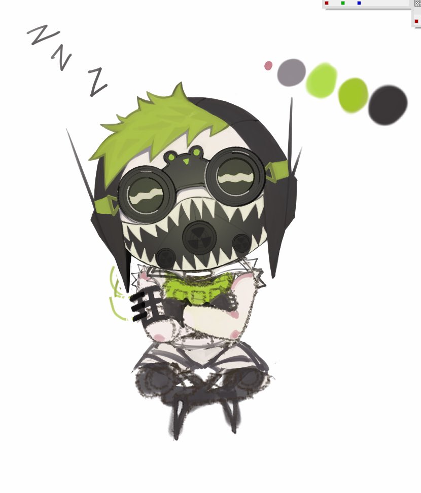 qing0v0's tweet photo. 很久没上这样的色了 之前感觉不好看 https://t.co/dle62B2VTX