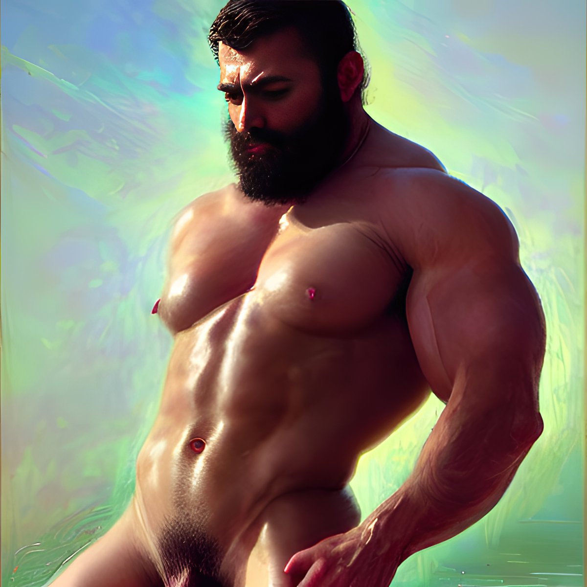 aihunks's tweet photo. #AiArt #AiMen #AiHunks #guys #musclemen #hotmen #digitalArt #abs https://t.co/IkxhWSn6OD
