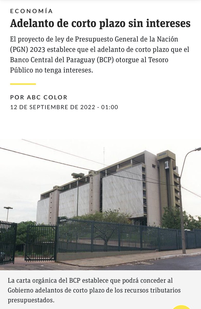 cgfernandezv's tweet image. Atenta contra la estabilidad macroeconómica, dificulta el control de la inflación, apeligra la independencia del @BCP_PY y sienta un nefasto precedente para que
un gobierno populista se financie a costo cero con emisión monetaria. Queremos ser grado de inversión o no @Haciendapy?
