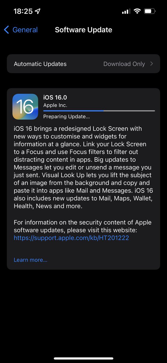 Happy iOS 16 day 🤳 #iOS16