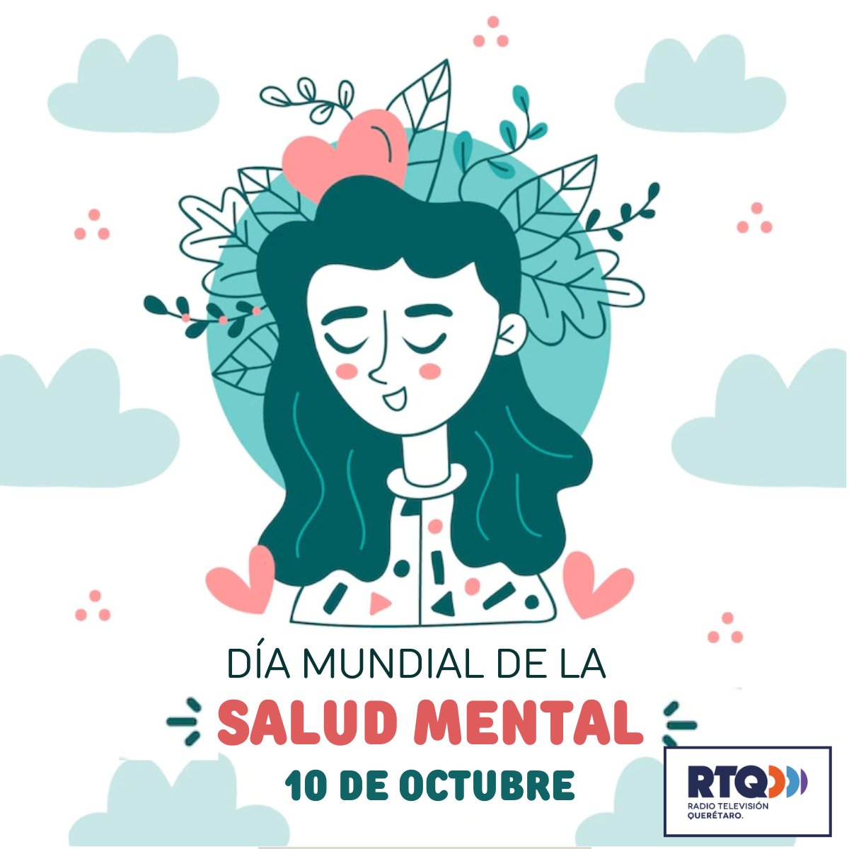 rtqro's tweet photo. 10 DE OCTUBRE
#Efeméride Día mundial de la salud mental. Es impulsada por la FMSM, con el apoyo de la OMS. #DíaMundialDeLaSaludMental #RTQ #Querétaro #ConectadoContigo #Televisión #Radio https://t.co/nrsNxLbX87