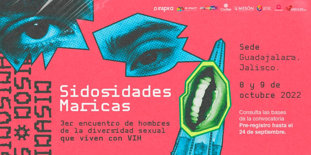 Atención #Guadalajara 
#Convocatoria Encuentro de Sidosidades Maricas #GDL 🇲🇽
#Guadalajara, Jalisco 8 y 9 de octubre. 
Si eres un hombre 🏳️‍🌈y vives con #VIH, revisa los lineamientos de la convocatoria en: bit.ly/3AU3J9T ¡y regístrate!
<a href="/InspiraCambioAC/">Inspira Cambio A.C.</a> <a href="/mpactglobal/">MPact</a>