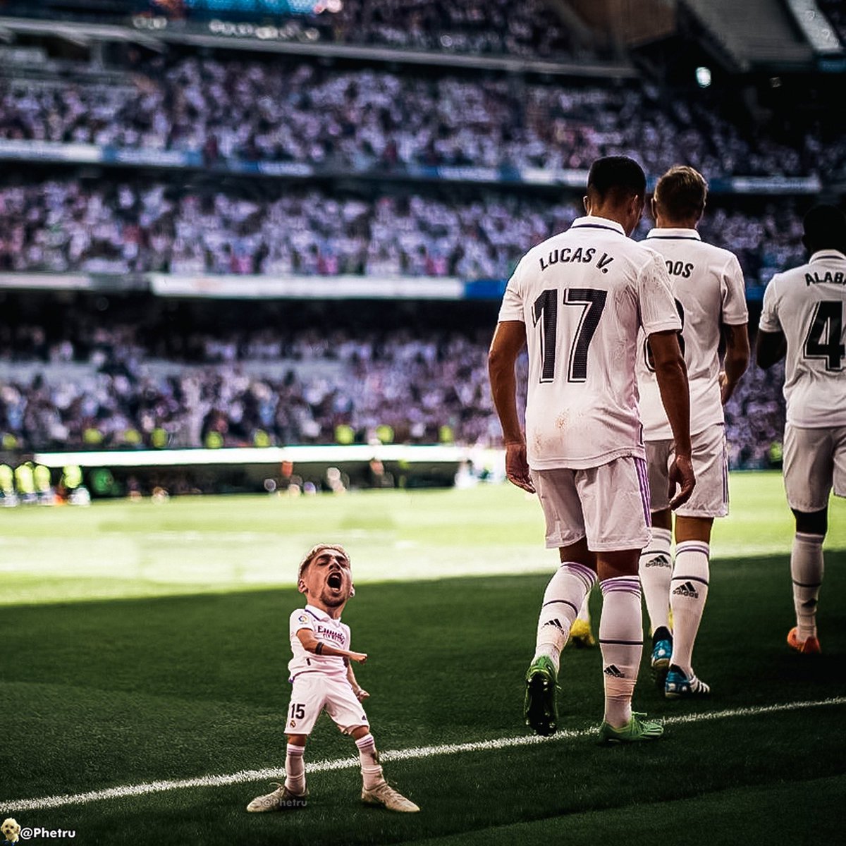 Os presento al mini Fede Valverde de la suerte.

Da 🔁 para una temporada llena de éxitos.