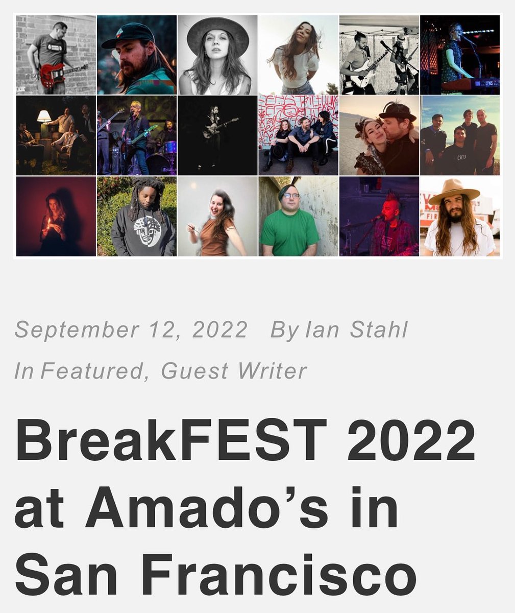 On September 22-24, Balanced Breakfast comes together for BreakFEST 2022 at amados998 in San Francisco, their third mini-festival in San Francisco. Featuring almost 20 local and touring bands, this will be a delicious meal of artists from across the country. Alex from doctordoc