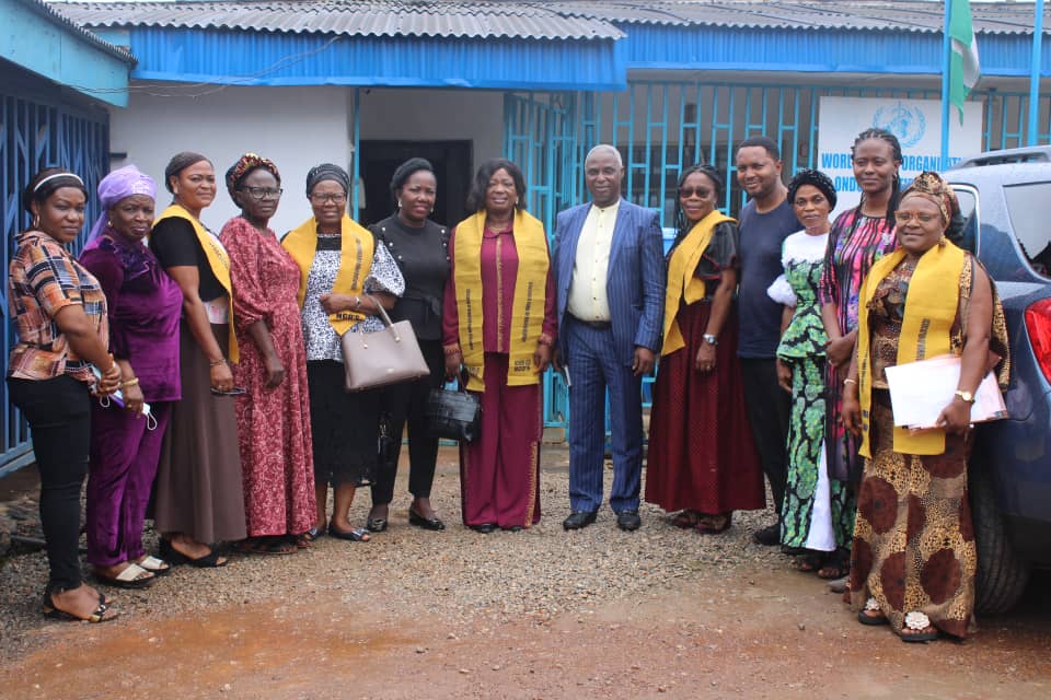 ondo_team's tweet photo. The WHO SC, Ondo State field office @abidoyed  was paid an advocacy visit by the team of women-led NGOs.
@WHONigeria @WMulombo @proactiveswz @IsiakaAYODEJI2 @dupsydaisy @saweee131 https://t.co/L83lnz9rNf