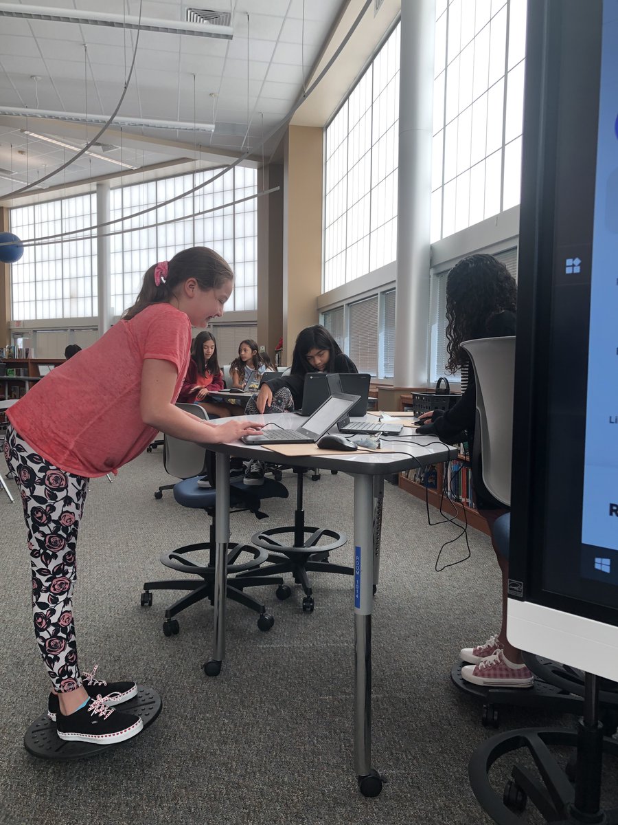 aselibrary's tweet photo. Adding a Kinesthetic twist to active engagement during our research project in the Libratory!
#thehumblelibrarian
@HumbleISD_lib 
@HumbleISD_ASE https://t.co/zK8yYkDOvf