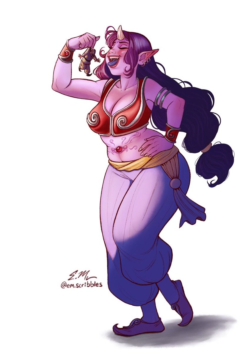 em_scribbles's tweet photo. Hereโs another Dark Cloud-themed commission. This time, itโs a female version of the Dark/Fake genie. :)
.
.
.
#ericmatos #emscribbles #pinup #videogame #darkcloud #ps2 #rpg #genie #darkgenie #fakegenie #digitalart #digitalpainting #procreate #ipadpro https://t.co/iwylngMedS