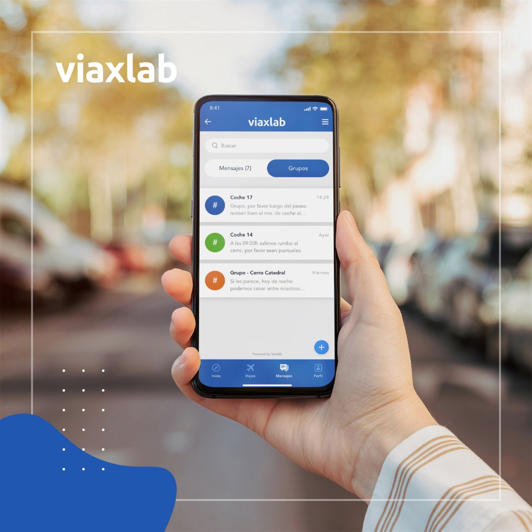 ViaxlabES's tweet photo. ¡Usar Whatsapp para comunicarte en viajes es cosa del pasado! Con Viaxlab mantén a tus pasajeros y sus familiares siempre conectados 💬
La función de mensajería diseñada para viajes grupales aumenta la satisfacción de las partes involucradas y hace tu operación más eficiente ✅ https://t.co/ql4JVtOPgM