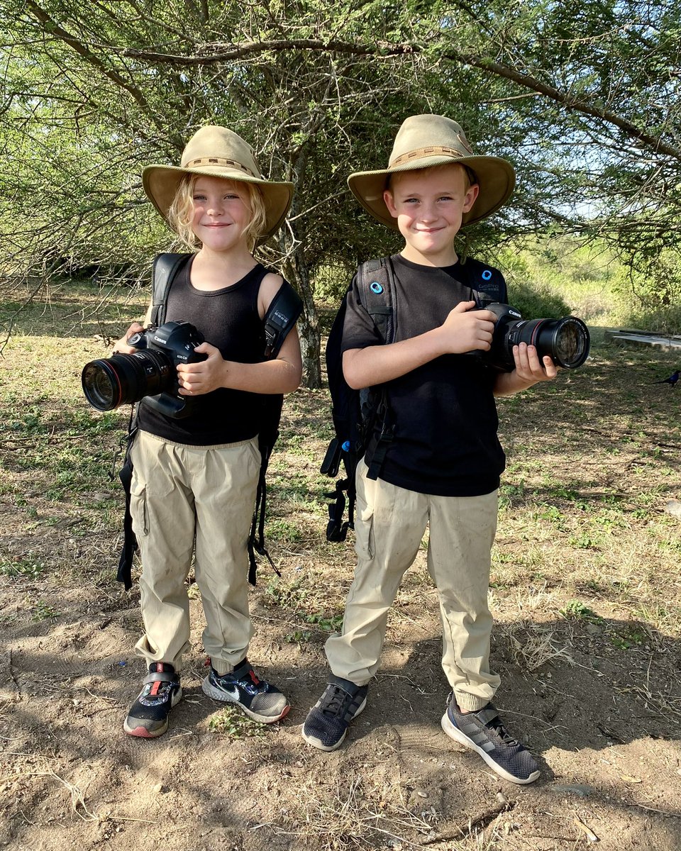 Went to Africa last summer & pretended we had our own wildlife TV series. Met Emma 15 years ago in Serengeti while shooting for @NatGeo just had to go back & show our kids! Happy Birthday to Ace & Nova -just turned 9 & 7! Thanks @afrenv 4 trip of our life! youtu.be/oawwT67zavg