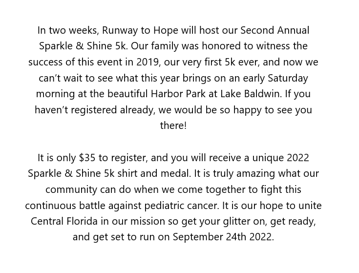 MarkNeJame's tweet photo. #RunwayToHope 🌟 https://t.co/oVWbpCHFVi