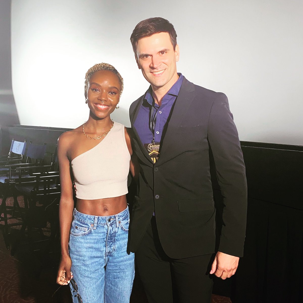 Moderating the Q&amp;A at the premiere of #TheWayOut starring <a href="/iamamurray/">Ashleigh Murray</a> at <a href="/FilmFestBurbank/">BurbankFilmFest</a> 🎥🎞🎬
<a href="/OnAirWithKash/">On Air with Ka$h</a> 
#Riverdale #KatyKeene #CW imdb.com/name/nm4426369/