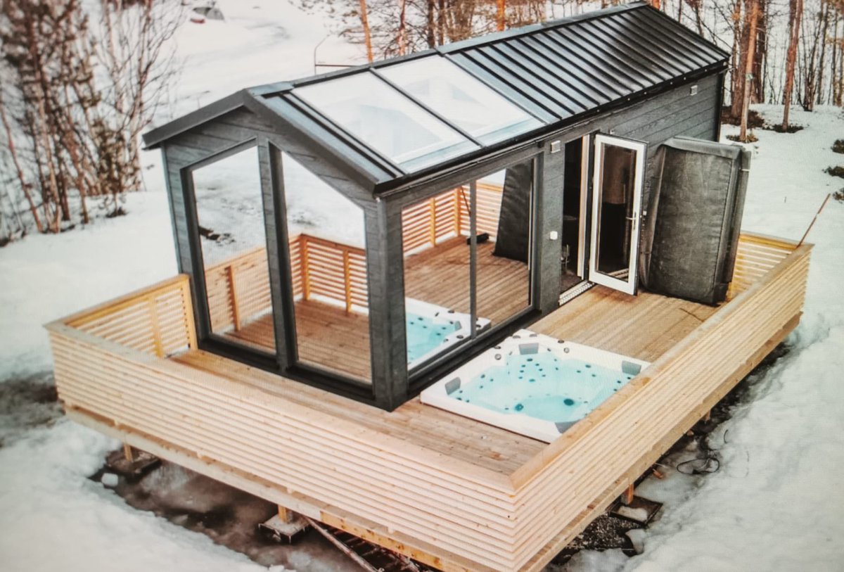 AntonsenBygg's tweet photo. Stuga med glastak 🤩 gratis offert? Skicka uppgifter på info@antonsenbygg.se
—————————————-
#antonsenbygg #hus #attefallshus #stuga #camping #uthyrning #rent https://t.co/VWItHAQQWj