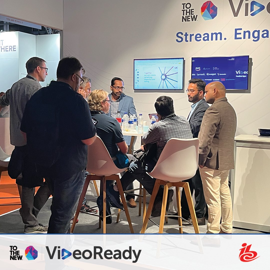 TOTHENEW's tweet photo. After 4 thrilling days of everything #OTT, VideoReady demos, & launch of #VideoReady Sports & MaaS, we come to the end of a great show. Team @IBCShow we’re thankful for a wonderful show. Thanking all attendees & our Newers for making this event a success
#IBC202 #ottmonetization https://t.co/P6btwKbWwJ