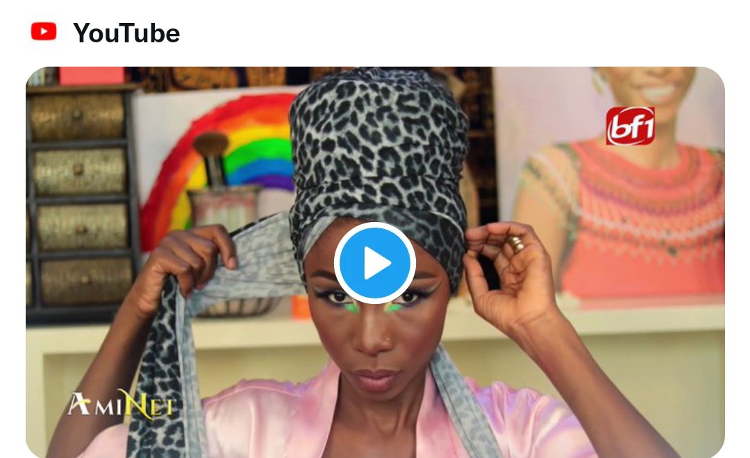 AmisDuNet's tweet photo. [VIDÉO]
Voir ici 👉https://t.co/gZd9qg3G1g

Comment faire son attaché foulard à la Néfertiti

#AmiNet #Pouibo https://t.co/2M24ao1DOC