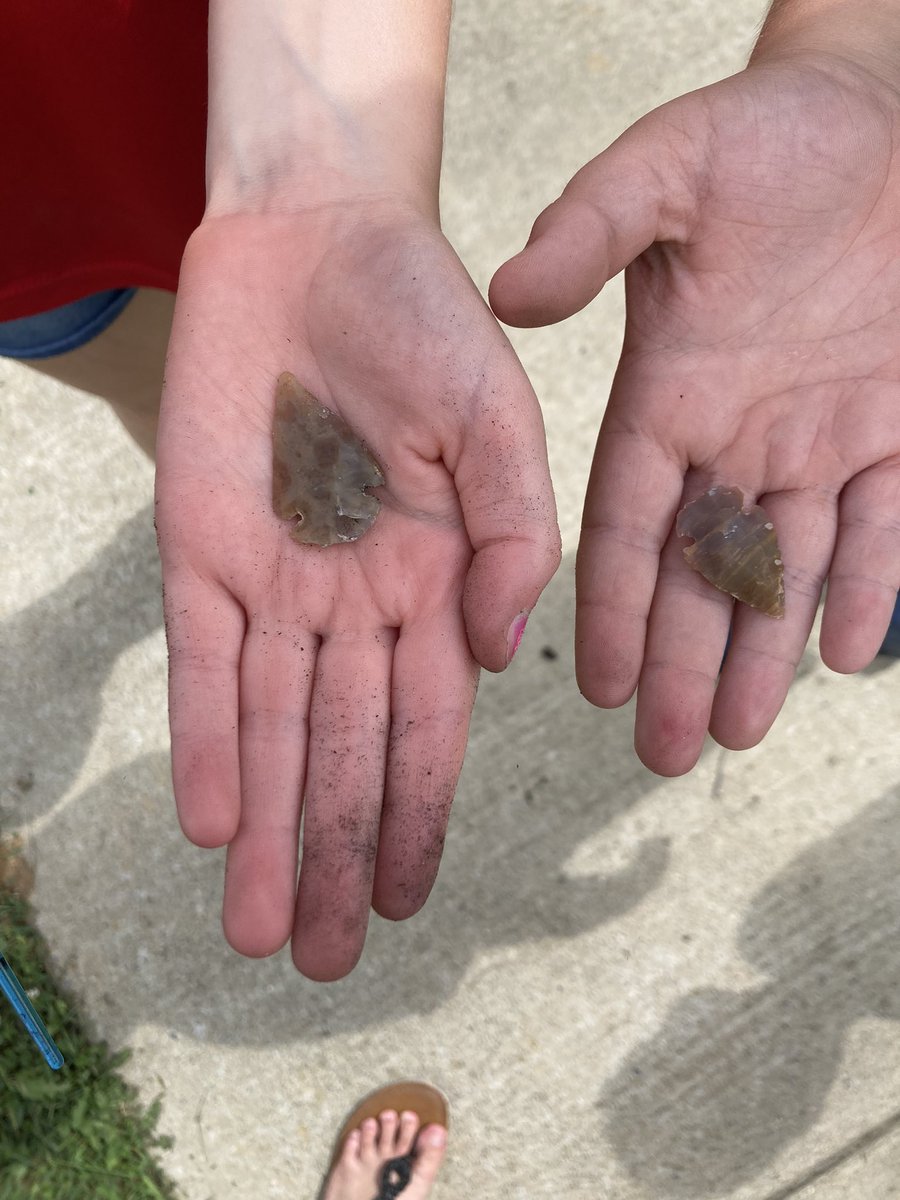 Wow! Look what our archaeologists dug up at the “dig site” today! <a href="/MTinsman_edu/">M Tinsman Principal</a> <a href="/CESGoPanthers/">CESGoPanthers</a>