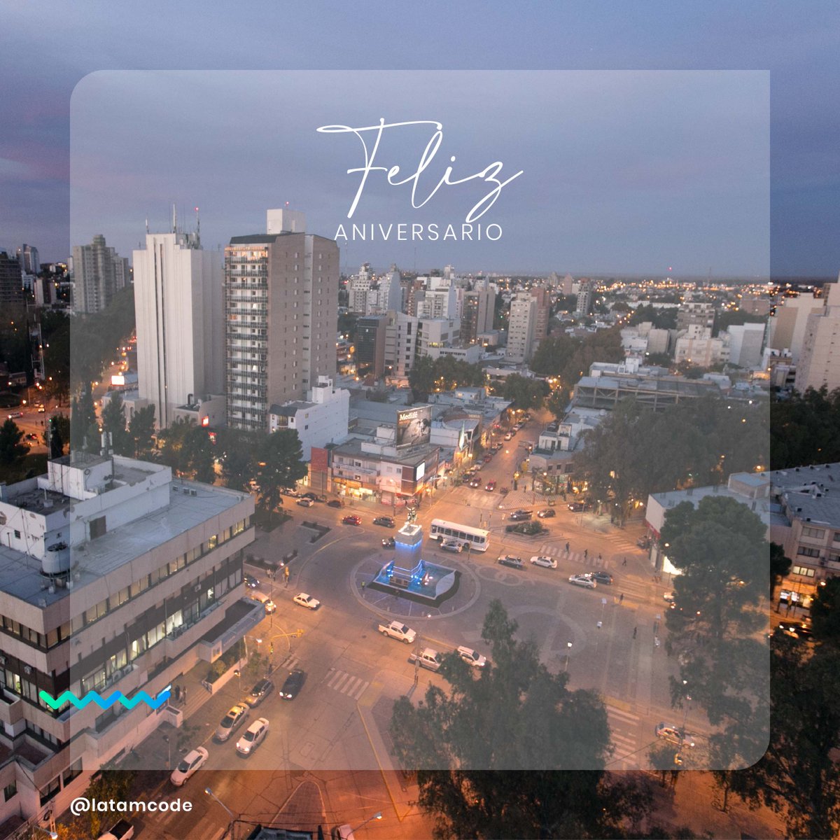 wearelatamcode's tweet image. ¡Feliz 118 Aniversario #Neuquén! Un año más creciendo junto a nuestra ciudad 💙
--
Happy 118th anniversary Neuquén! One more year growing up together with our city

#neuquen #latamcode