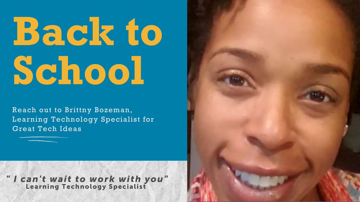 MNPSLearningTec's tweet image. The Learning Technology Team has some great coaches just waiting to hear from you. Meet Brittny. #mnpslt @metroschools @BozemanBrittny for an Interactive Map bit.ly/LearningTechMap