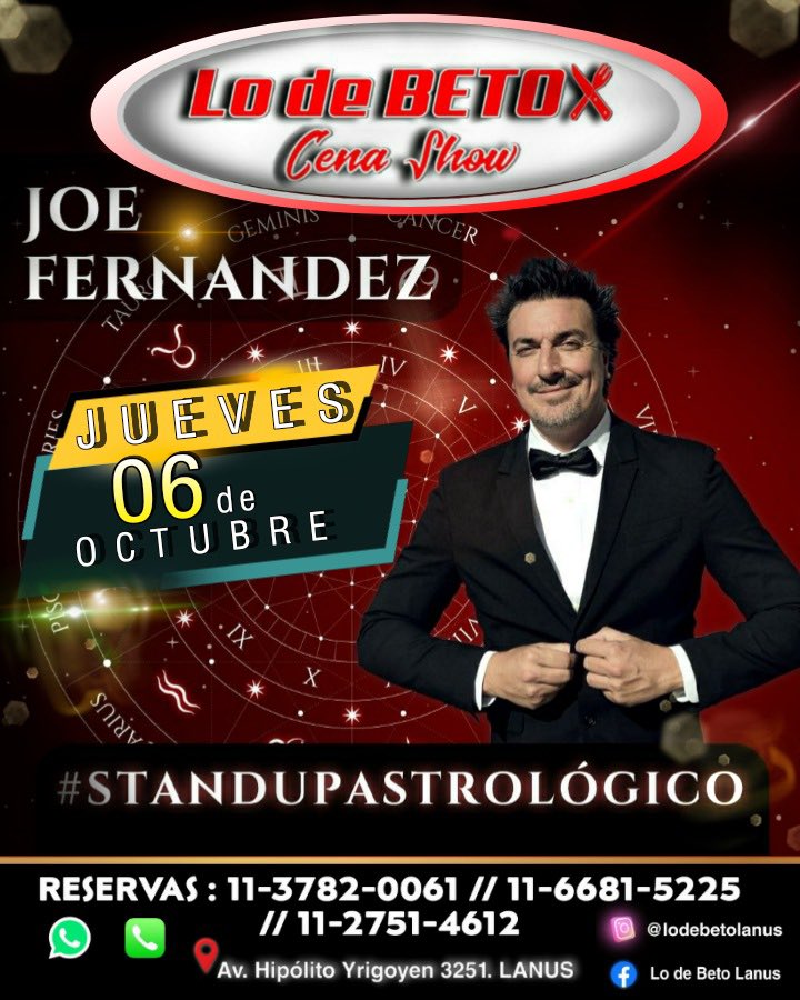 Te invito a disfrutar #standupastrologico venía pasar una noche mágica!