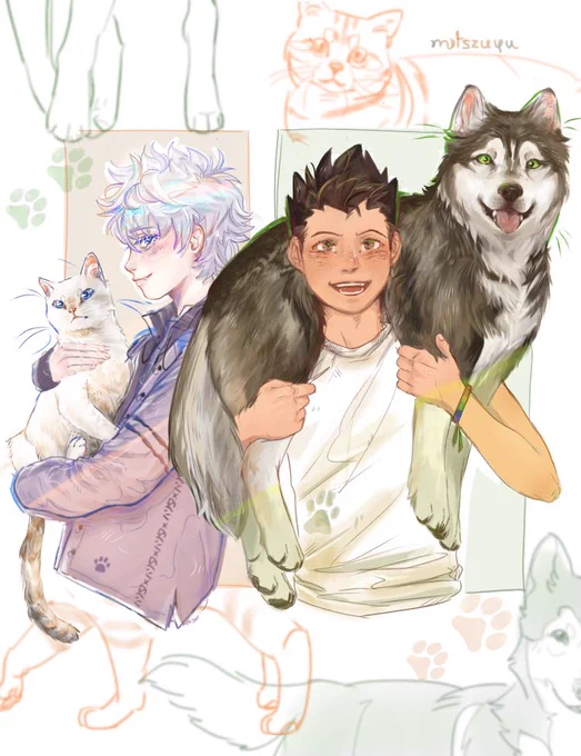 Hii !! First and last drawing of 2021 !!(I did not draw for myself in 2020 and this year's 2022 was just a never ending hiatus))  