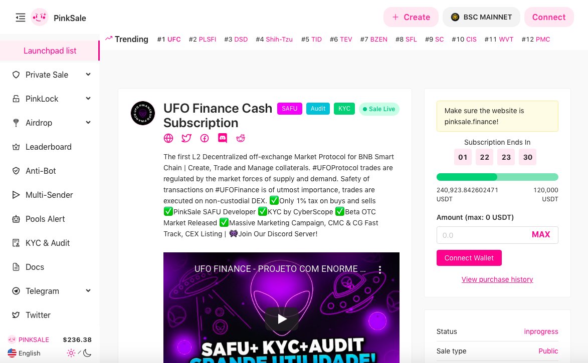 UFO Finance tweet media