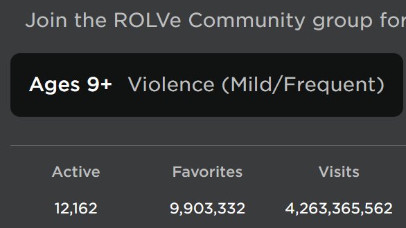 KreekCraft's tweet photo. Age Ratings have officially launched on Roblox!

Developers will need to complete a survey/questionnaire to get their game rated. https://t.co/KrOHB3CjBT
