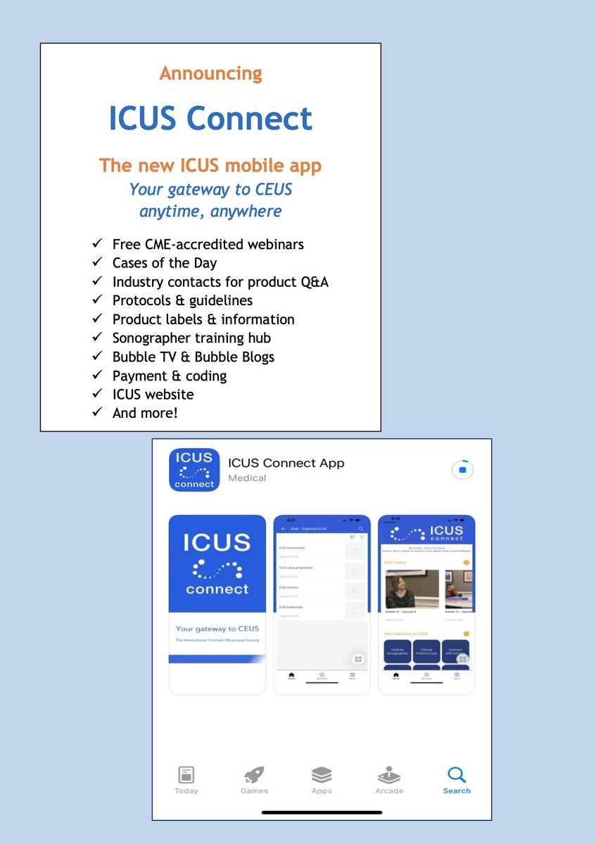Jordan Strom, MD, MSc, FACC, FASE (@docstrom) on Twitter photo We did a thing. Introducing the <a href="/icus_society/">ICUS_Society</a> connect app - now downloadable on the Apple/Android store. This has a ton of educational content on #UEAs including protocols, guidelines, cases, etc. Please download and share! #EchoFirst <a href="/HeartDocSharon/">Sharon Mulvagh MD FRCPC FASE FACC</a> <a href="/feinstein_linda/">Linda Feinstein</a> We did a thing. Introducing the <a href="/icus_society/">ICUS_Society</a> connect app - now downloadable on the Apple/Android store. This has a ton of educational content on #UEAs including protocols, guidelines, cases, etc. Please download and share! #EchoFirst <a href="/HeartDocSharon/">Sharon Mulvagh MD FRCPC FASE FACC</a> <a href="/feinstein_linda/">Linda Feinstein</a>