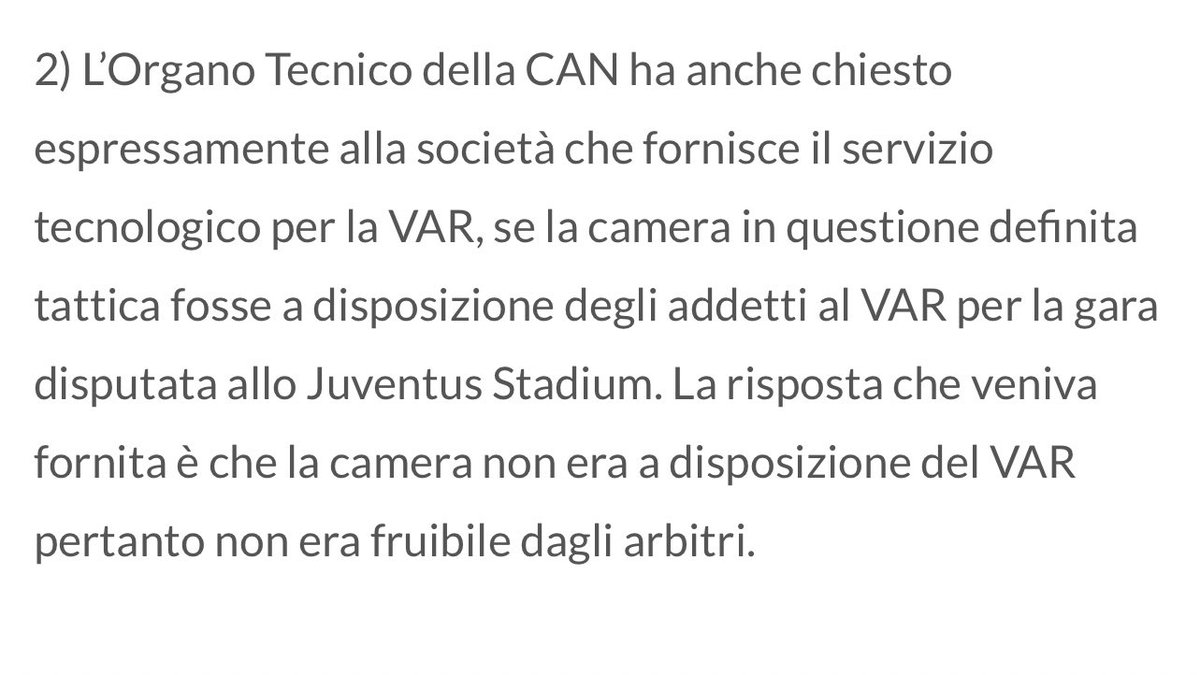 GJustjuve's tweet photo. La camera in questione era all’Allianz Stadium. https://t.co/lNMXrON7J8