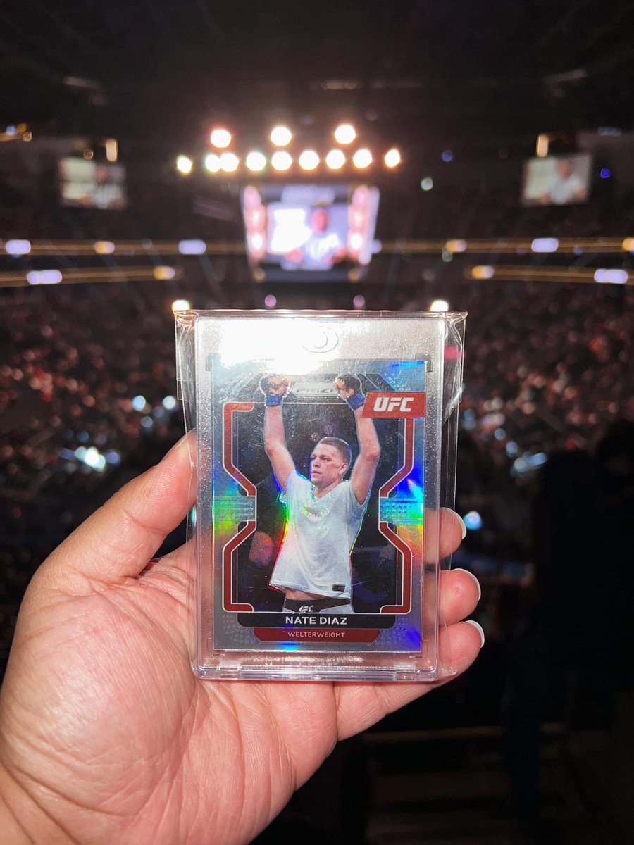 WYLDZARD's tweet photo. Brought these out to #UFC279 🔥🤙🏼
@KChimaev @NateDiaz209 @PaniniAmerica
#UFCPrizm #UFCSelect #NateDiaz #KhamzatChimaev https://t.co/O3bkC5KG1V