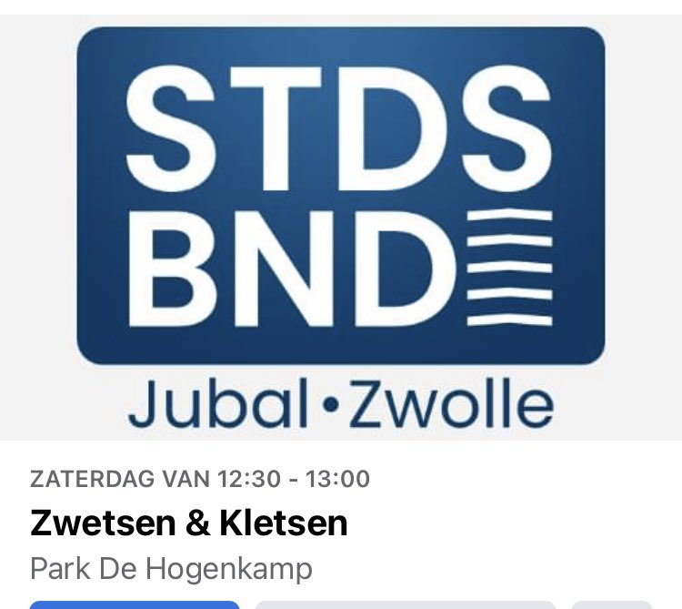 De vakantie is alweer even voorbij en we zijn weer een tijdje aan het repeteren. Komende zaterdag is ons eerste optreden weer na de vakantie. Zien we je daar? 💙

#STDSBND #Korpsspot #Korpsmuziek #GemeenteZwolle #muziekverbindt #WebblogZwolle #DeStentor #DePeperbus #DeSwollenaer