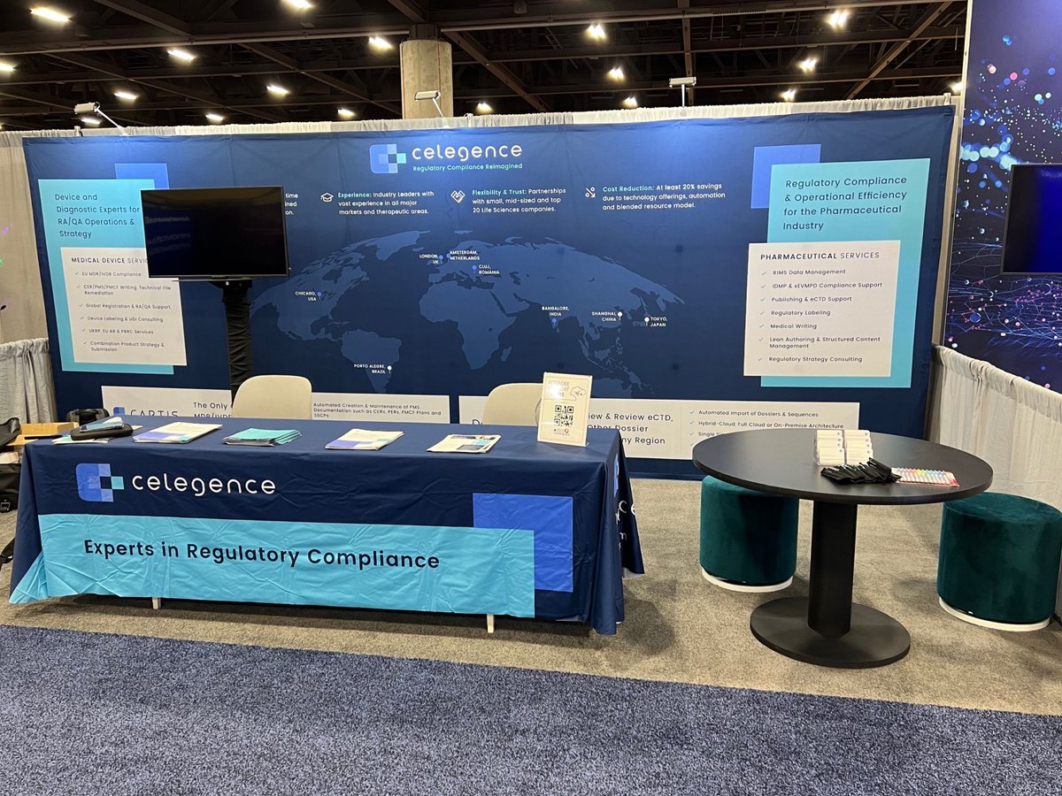 celegence's tweet photo. We are glad to be a part of the @RAPSorg Convergence 2022 event, taking place this week in Phoenix. Come along to meet our experts at Booth 609 and discuss how we can support your Regulatory Affairs & QA requirements. #raps #regulatoryaffairs #Convergence #rapsconvergence #RAPSUS https://t.co/pBk1hfcBnc